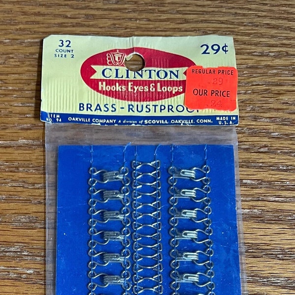 Brass Hook and Eyes Etsy