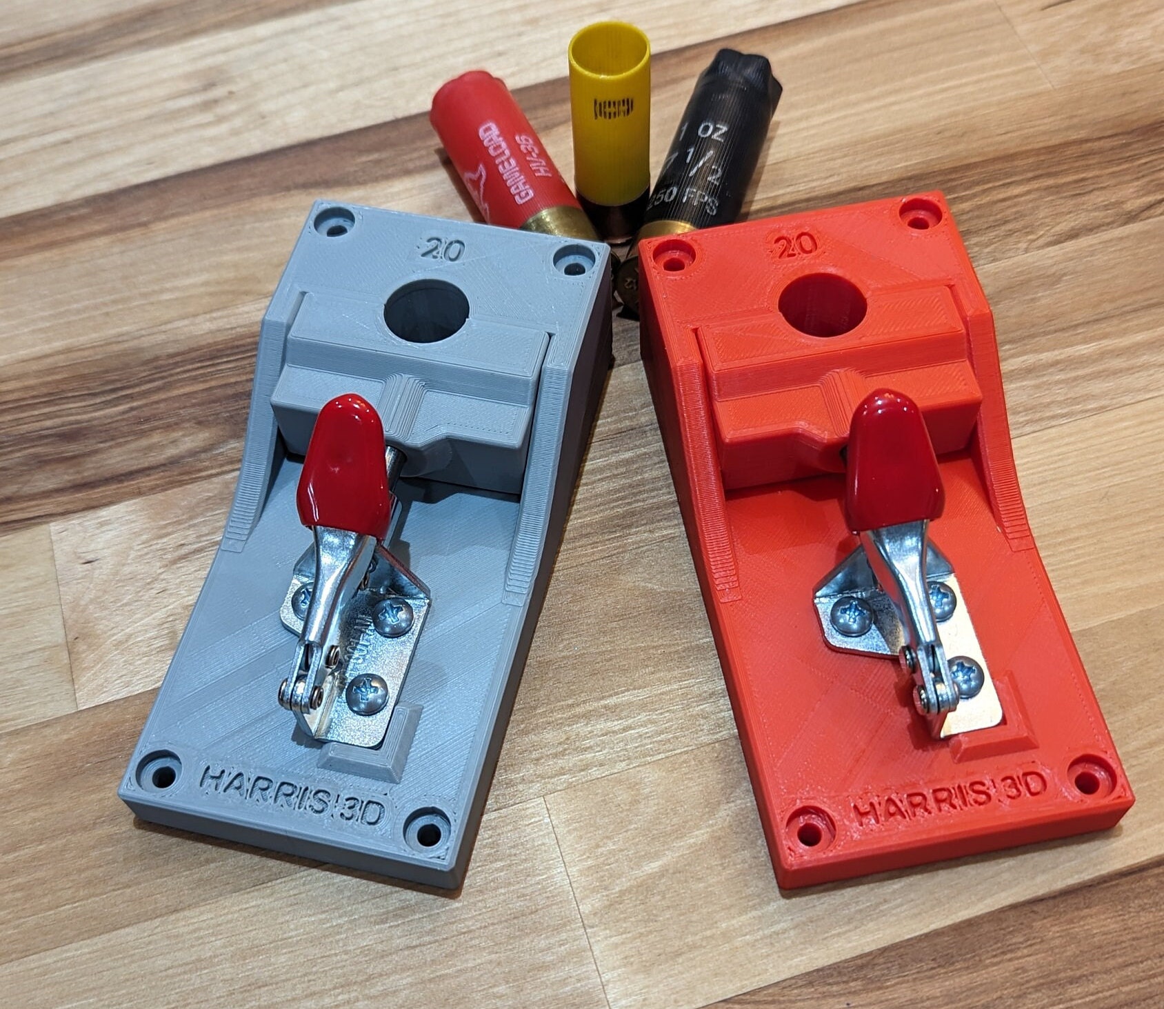 JW3DEnterprises Red 12ga Shotgun Shotshell Trimmer / Crimp Cutter Tool – 12 Gauge