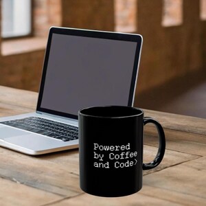 Caneca para desenvolvedor de software para programadores e codificadores - Desenvolvido com café e código - Presente tecnológico engraçado para ele ou colega de trabalho imagem 7