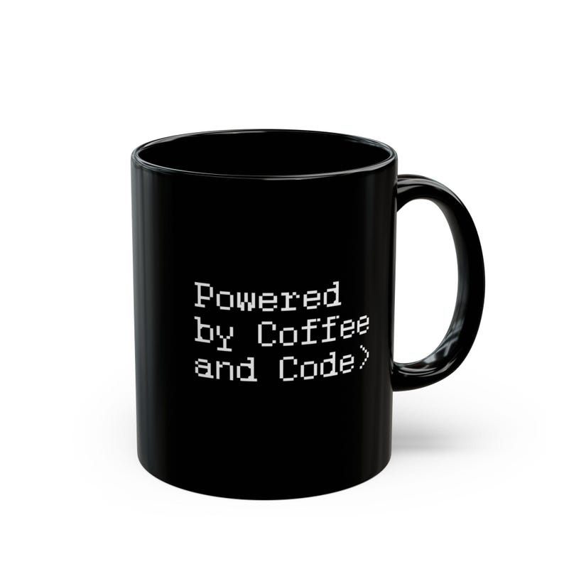 Caneca para desenvolvedor de software para programadores e codificadores - Desenvolvido com café e código - Presente tecnológico engraçado para ele ou colega de trabalho imagem 10