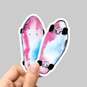 Skateboard Stickers, Skateboard sticker, Skateboard Decals, Water bottle stickers, Laptop sticker, Car stickers