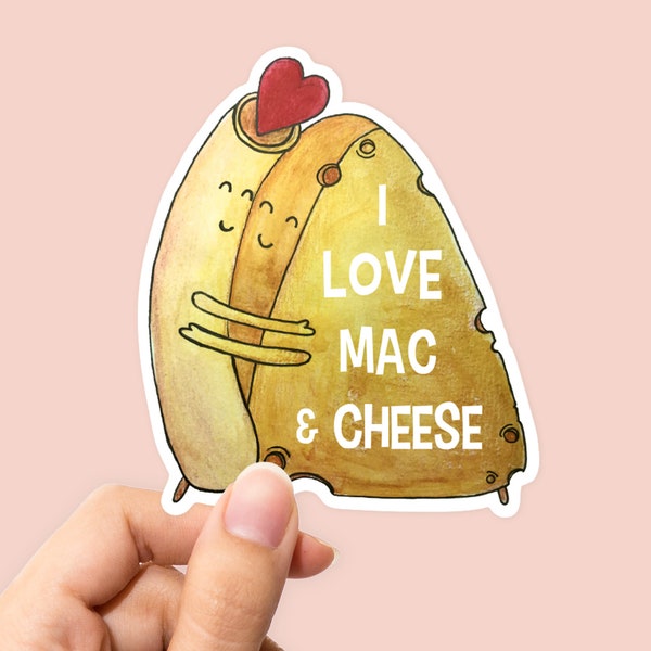 Mac and Cheese Stickers Etsy