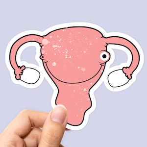 Uterus Sticker, Feminist Uterus Sticker, Uterus Sticker, Feminist Sticker, Women Sticker, Women&#39;s Rights, Reproductive Rights