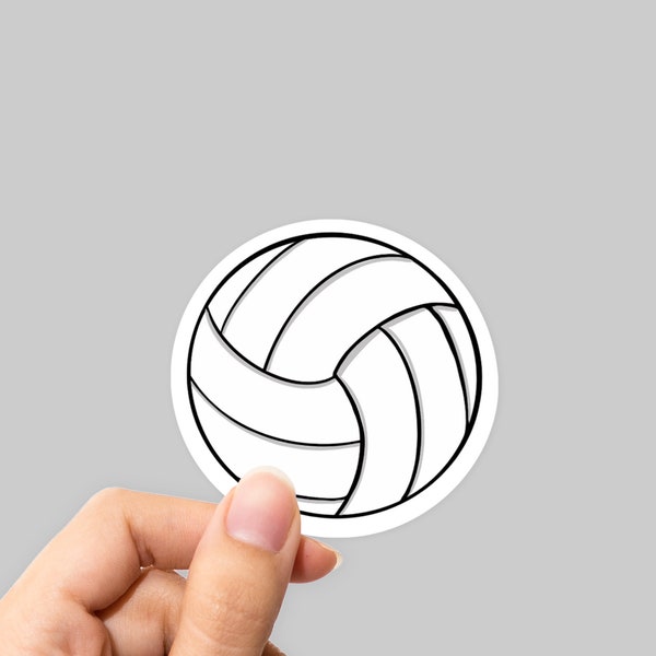 Volleyball Ball Sticker, Volleyball Sticker, Ball Sticker, Sport Sticker, Sport Decal, Game Sticker