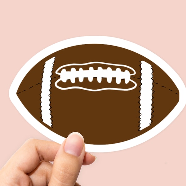 Football Ball Sticker, Football Sticker, Ball Sticker, Sport Sticker, Sport Decal, Game Sticker, Team Player Sticker,Football Laptop Sticker