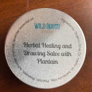 Herbal Drawing Salve with Plantain