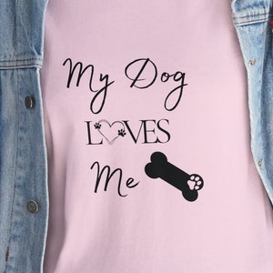 Dog T-shirt Dog Lover Tshirt Girft for Dog Lover