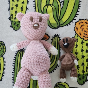 Amigurumi Teddy Bear - super cute crocheted / handmade