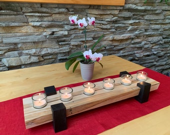 Wooden Candleholder