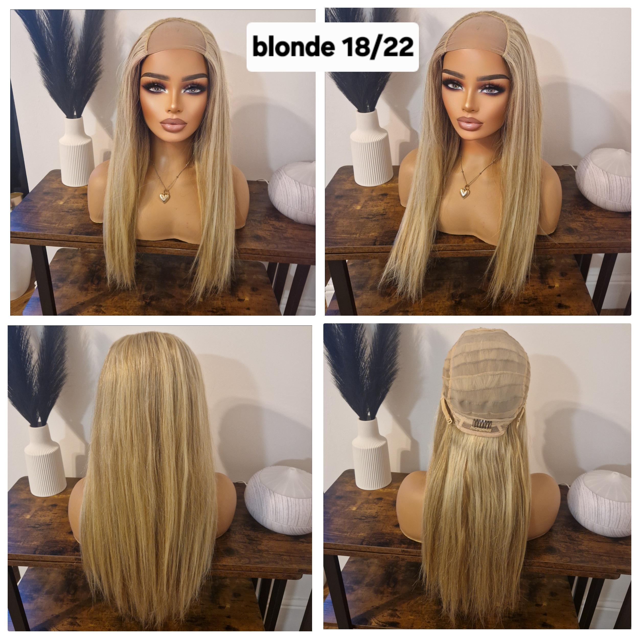 憧れの Hair Human 100% Remy Brown's Long, Inches 26 Wig, Part U ウィッグ・エクステ