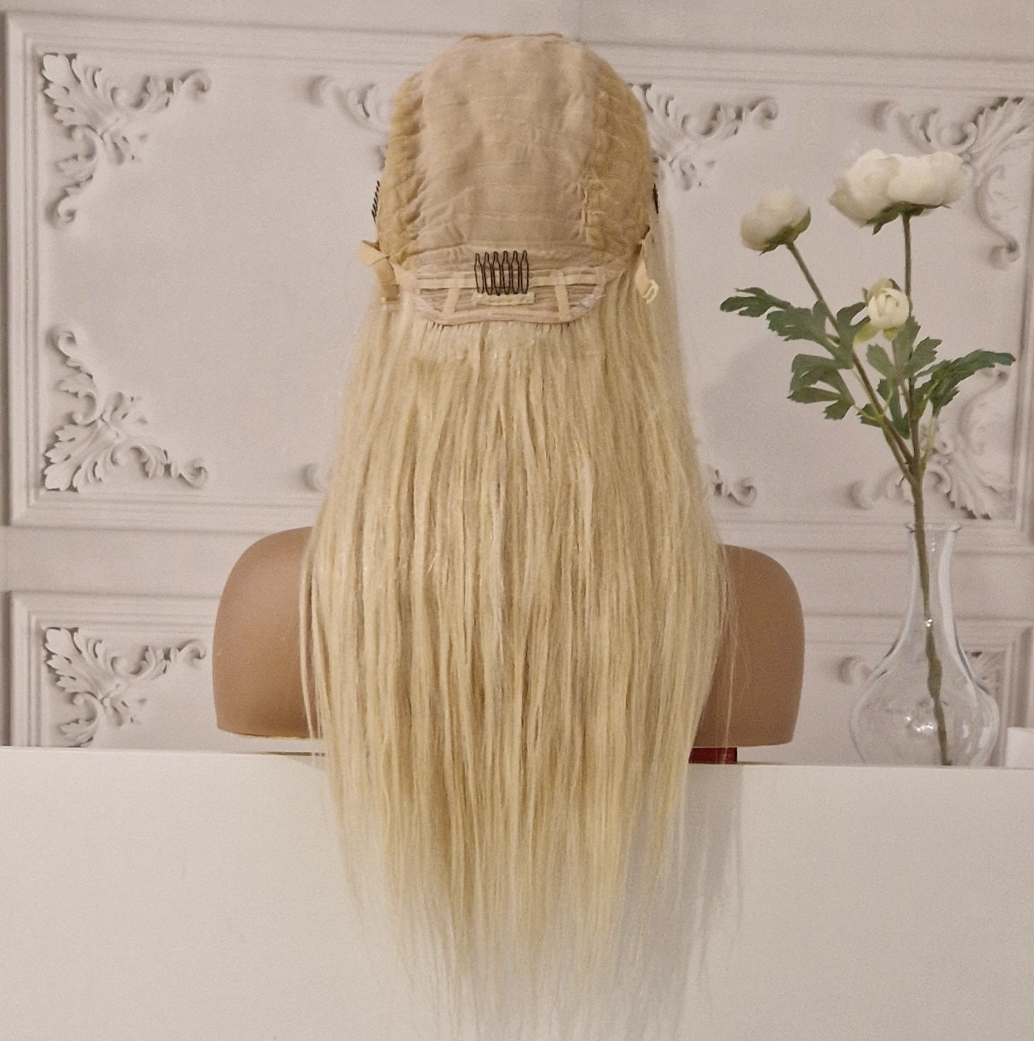 Remy 100% Human Hair U Part Wig 24