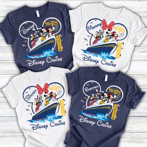 Custom Disney Cruise Family Shirts 2026, Disney Cruise Destiny Shirts, Disney Cruise Wish Wonder Treasure Magic Destiny Fantasy Dream Shirts