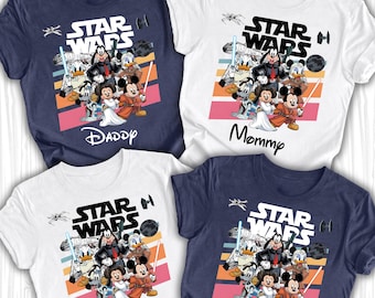 Custom Disney Star Wars Shirts, Disney Trip Shirts 2026, Disney Family Trip Shirts, Disney Hollywood Studios Shirts, Star Wars Trip Shirts