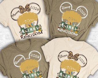 Custom Disney Animal Kingdom Shirts 2026, Disney Animal Kingdom Shirts, Hakuna Matata Shirts, Animal Kingdom Family Shirts, Animal Trip Tee