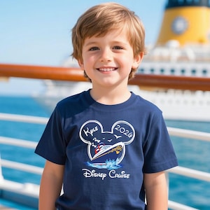 Disney Cruise Shirt 2026, Custom Disney Cruise Shirts, Disney Cruise Name and Year Shirts, Disney Cruise Family Shirt, Disney Trip Shirts image 6