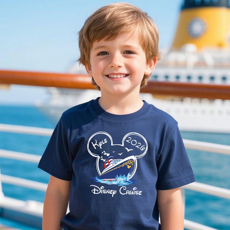 Disney Cruise Shirt 2026, Custom Disney Cruise Shirts, Disney Cruise Name and Year Shirts, Disney Cruise Family Shirt, Disney Trip Shirts image 6
