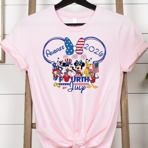 Disney 4th Of July Shirt, Custom Disney 4th Of July Shirts 2026, Disney 4th of July Family Vacation, Disney Independence Day Family Shirts afbeelding 6