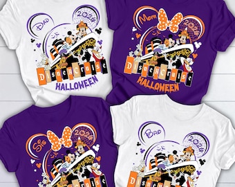 Halloween Cruise 2026 Shirt, Disney Cruise Halloween Cruise, Custom Halloween Cruise Shirts, Halloween on the High Seas, Disney Boo Shirts