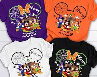 Custom Disney Halloween 2026 Shirt, Disney Halloween Shirt, Disney Family Halloween Shirt, Disneyland Boo Shirts, Halloween Party Shirt