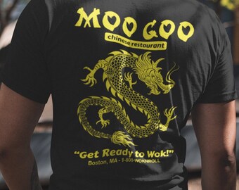 Moo Goo Chinese Restaurant T-Shirt, Retro Foodie Tee