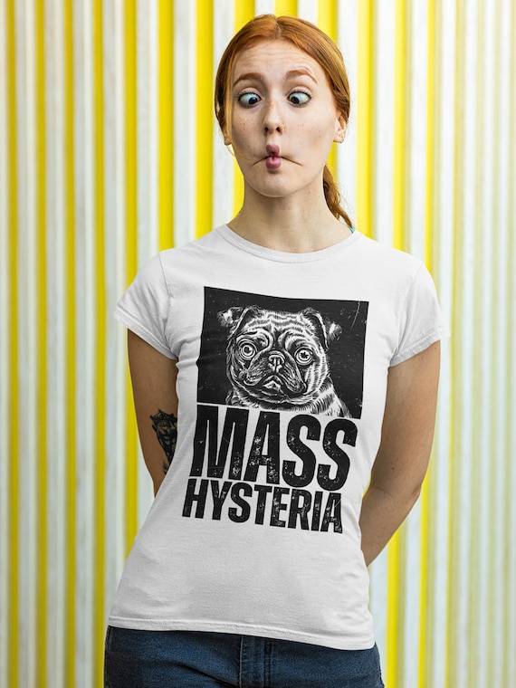 Crazy Pug T-Shirt For Women Loves Pugy Is Funny Gift Tshirt Crazy Pug T-Shirt For Women Loves Pugy Is Funny Gift Tshirt