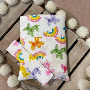 Book Sleeve | Padded Book Sleeve | Book Cover | Book Accessories | Bookish Gift | Balloon Animal