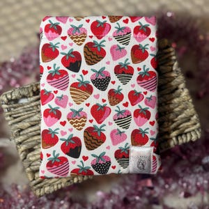 Kindle Sleeve | Padded Kindle Sleeve | Kindle Cover | Padded Kindle Cover | Kindle Paperwhite Sleeve | Chocolate Covered Strawberries