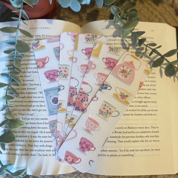 Tea Cup Bookmark