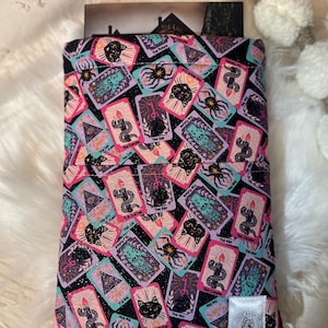 Book Sleeve | Padded Book Sleeve | Book Cover | Book Accessories | Bookish Gift | Tarot Cards