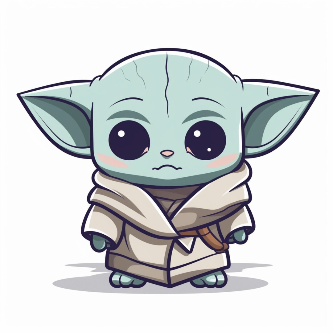 Baby Yoda PNG Sublimation of Baby Roda DTG Printing Instant Download - Etsy