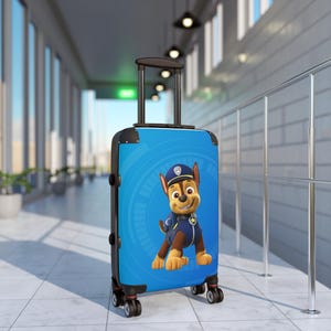 Koffer met karakter voor kinderen, schattige reiskoffer voor kinderen, Paw Patrol-koffer, leuke bagage voor familie-uitjes, ideaal verjaardagscadeau