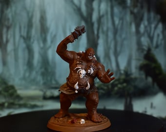 dnd ogre giant [handpainted dnd miniature][Paint & Print service, Ready-to-buy]