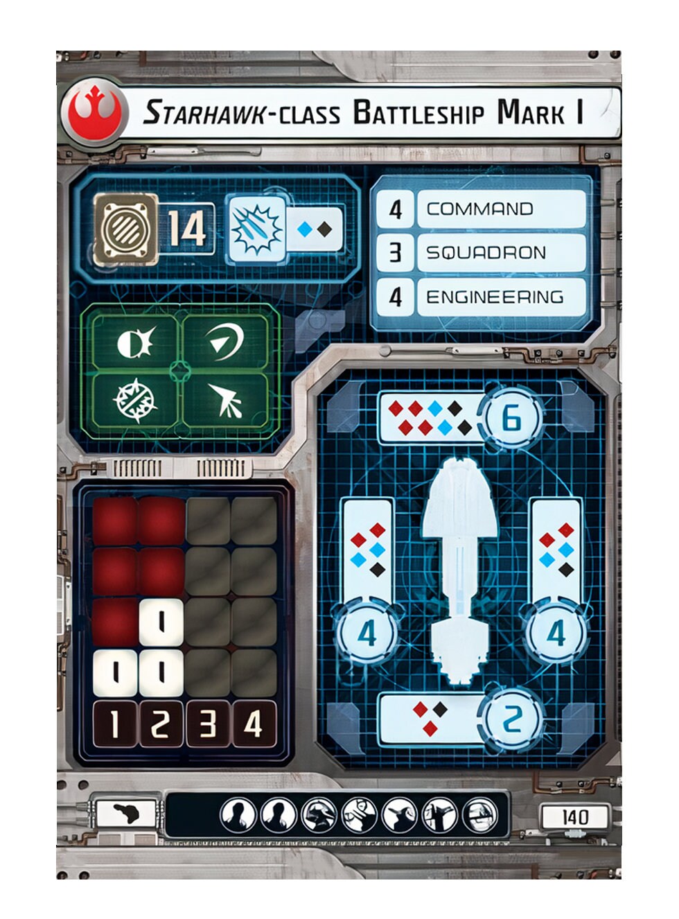 1.5 Times Star Wars Armada Ship Cards Etsy