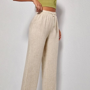 Pantalon taille haute pagne deals