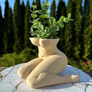 Sexy Woman Planter - Unique Home Decor & Office Accent - Housewarming Gift, Indoor Plant Holder