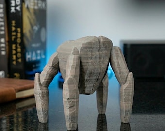 Alien Stifthalter Schreibtisch Organizer - Rocky Inspiriert Hail Mary Dekor | Sci-Fi Bücherregal Figur & Eridian Desk Buddy