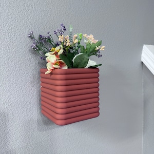 Wall Planter Square - Home & Office Decor - Perfect Gift for Plant Lovers