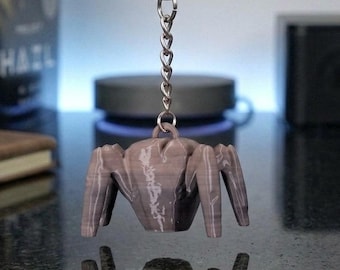 Eridian Alien Keychain | Rocky the Alien Sci-Fi Book Character | Unique Nerd Gift & Space Keyring
