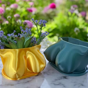 Boob Planter Funny Pot – Unique Home & Office Decoration, Perfect Gift for Plant Lovers, Quirky Succulent Holder