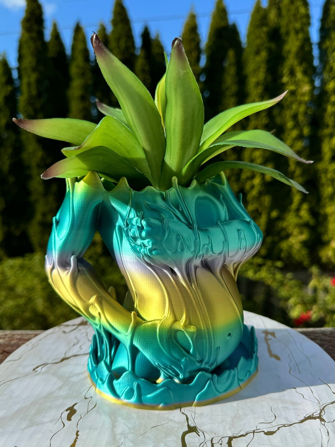 Pregnant Woman Decor Pot Vase, Fertility Planter for Home & Office ...