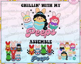 4 Easter Cartoon Png Bundle, Easter Princess Png, Easter Superhero Png, Happy Easter Day Png, Easter Kids Shirt Png, Instant Download