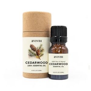 Pure Himalayan Cedarwood Essential Oil, Best Cedrus Deodara, 100% Pure Organic,  Benefits for Diffuser, Skin, Candles, Soap