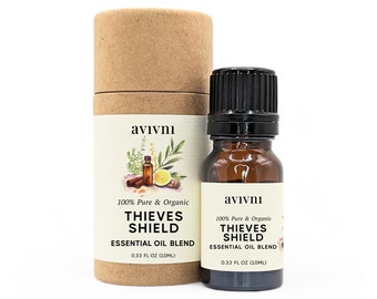 Thieves Shield Essential Oil Blend, 100% Natural and Pure, Benefits for Diffuser, Wellness, Skin