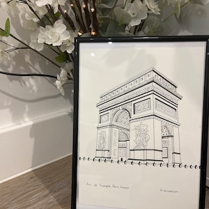 Arc de Triomphe, Paris, France