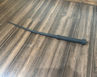 Frusta in silicone da 24" nera, giocattolo BDSM