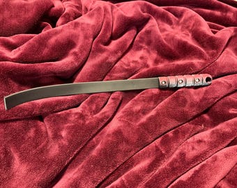 Kleine rood/zwart gekleurde rubberen klapband zweep spanking impact sadist speelgoedgereedschap