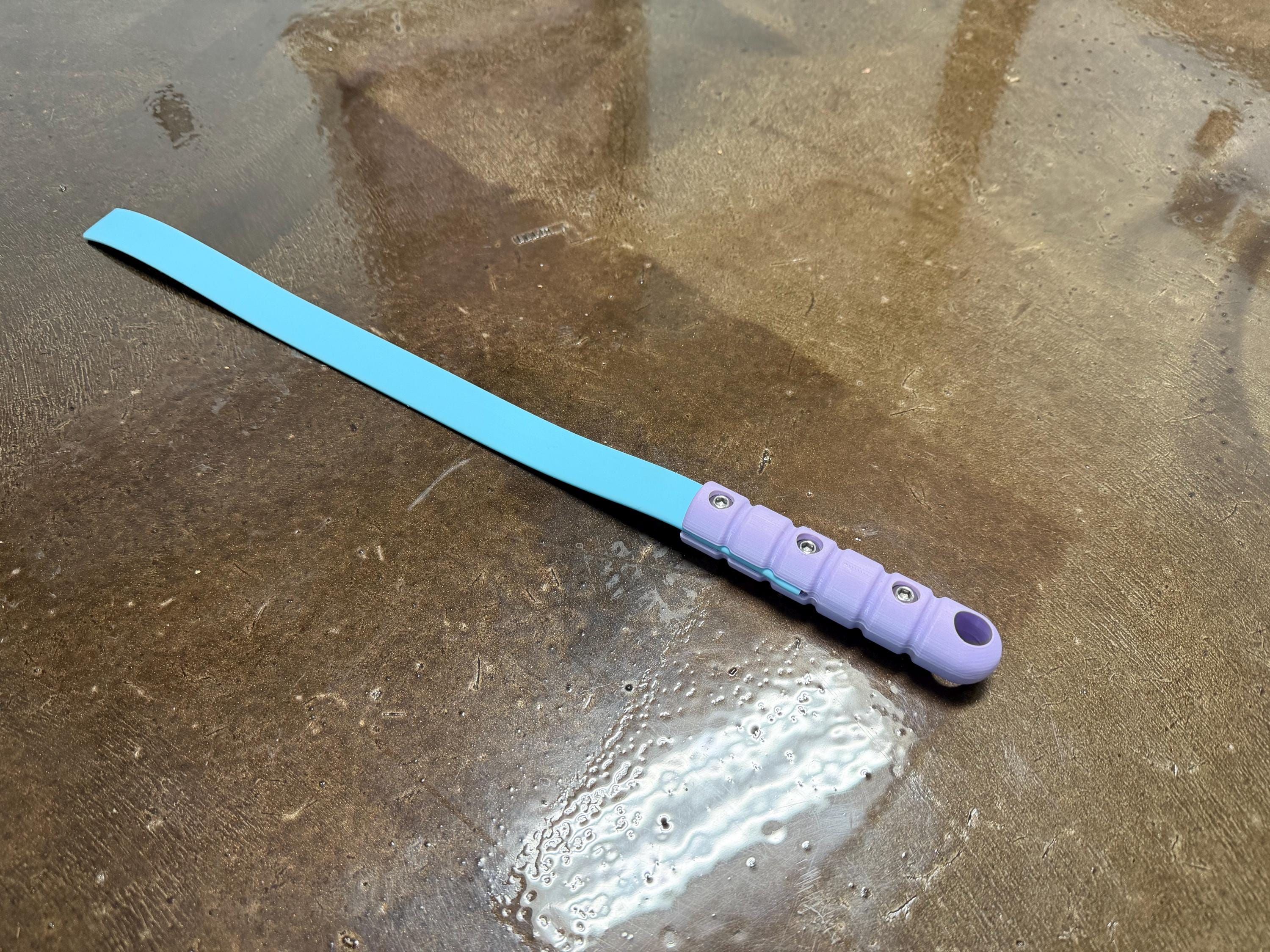 Small Unicorn Colored Rubber Slapper Tawse Strap Whip Spanking Impact ...