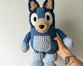Het haakpatroon van de familie Heeler