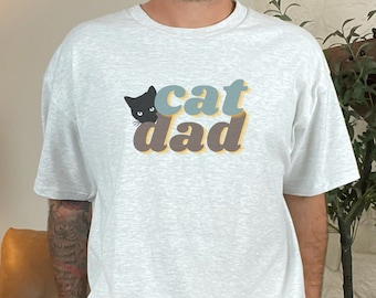 Cat Dad Shirt, Father's Day Cat Shirt, Cat Gift for Dad, Cat Shirt for Dad, Dad Gift,