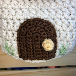 Mushroom Bucket Bag Crochet PATTERN Mushroom Bag Crossbody Cottagecore Purse zdjęcie 8